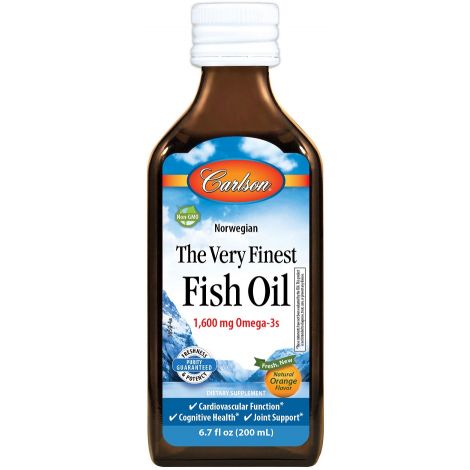 The Very Finest Fish Oil, Natural Lemon - 200 ml.