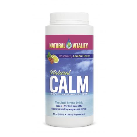 Natural Calm, Raspberry Lemon - 453g