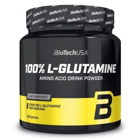 100% L-Glutamine, Unflavoured - 240g