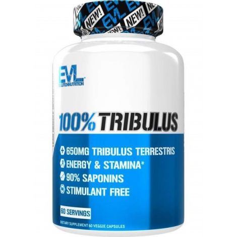 100% Tribulus, 650mg - 60 vcaps