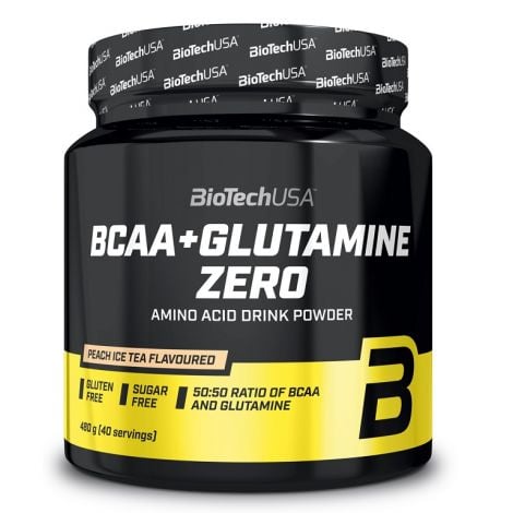 BCAA + Glutamine Zero, Lemon - 480g