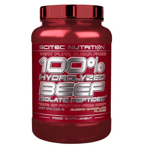 100% Hydrolyzed Beef Isolate Peptides, Almond-Chocolate - 900g