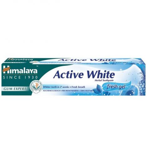 Active White Herbal Toothpaste - Fresh Gel - 75 ml.