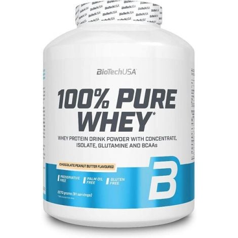 100% Pure Whey, Chocolate Peanut Butter - 2270g