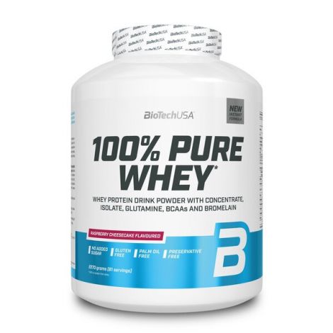 100% Pure Whey, Strawberry - 2270g