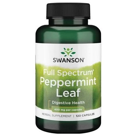 Full Spectrum Peppermint Leaf, 400mg - 120 caps
