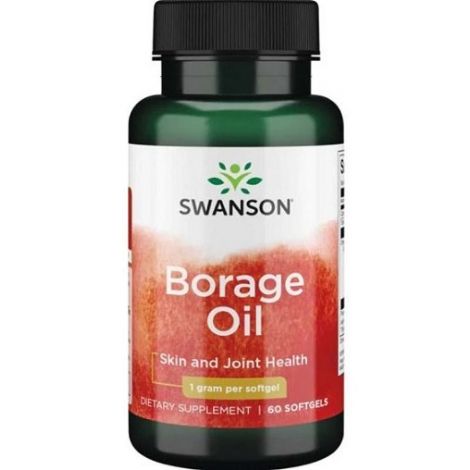 Borage Oil, 1000mg - 60 softgels