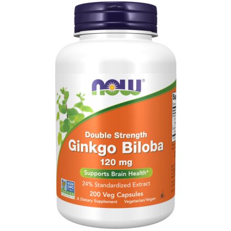 Ginkgo Biloba Double Strength, 120mg - 200 vcaps