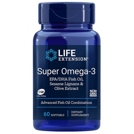 Super Omega-3 EPA/DHA with Sesame Lignans & Olive Extract