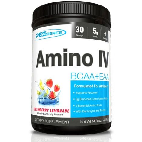 Amino IV, Strawberry Lemonade - 405g