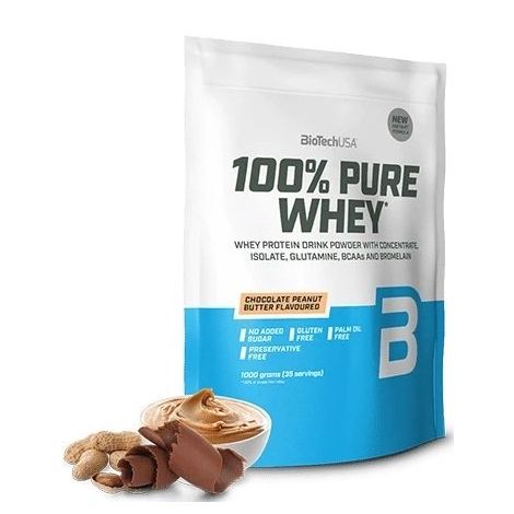 100% Pure Whey, Chocolate Peanut Butter - 1000g