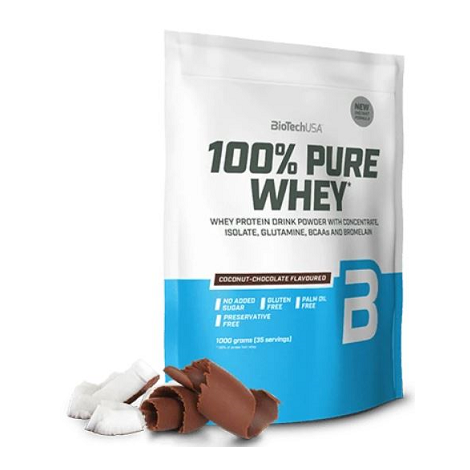 100% Pure Whey, Coconut Chocolate - 1000g