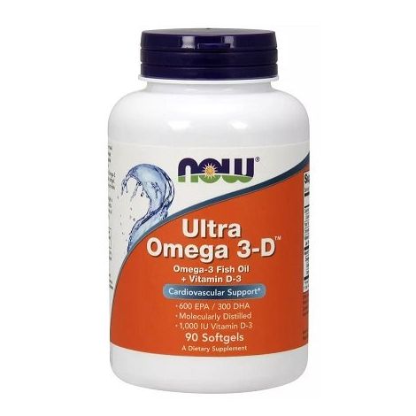 Ultra Omega 3-D with Vitamin D-3 - 90 softgels
