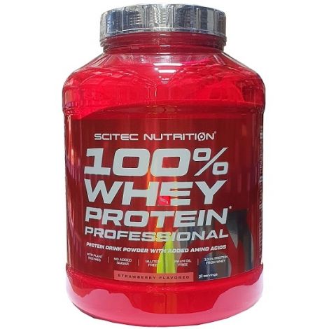 100% Whey Protein Professional, Strawberry  - 920g