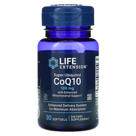 Super Ubiquinol CoQ10 with Enhanced Mitochondrial Support