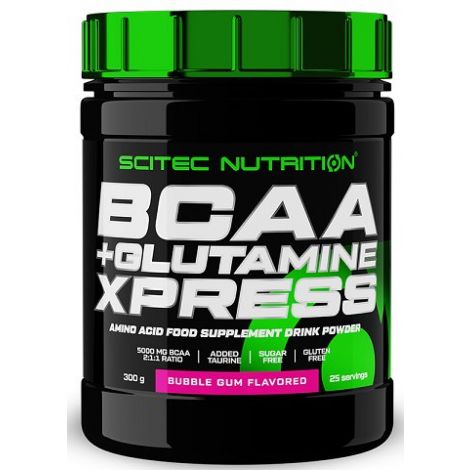 BCAA + Glutamine XPress, Bubble Gum - 300g
