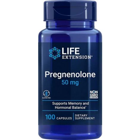 Pregnenolone, 50mg - 100 caps