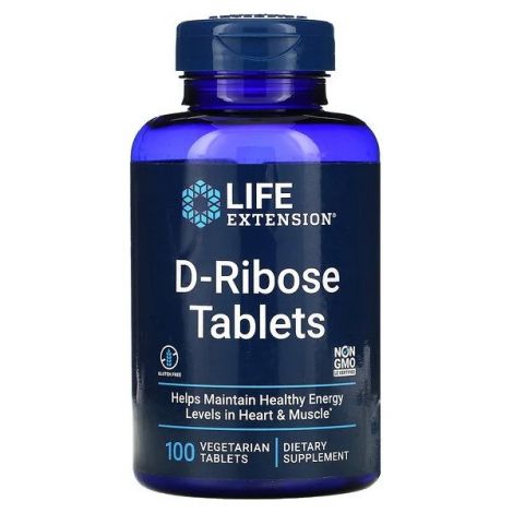 D-Ribose Tablets - 100 vegetarian tabs