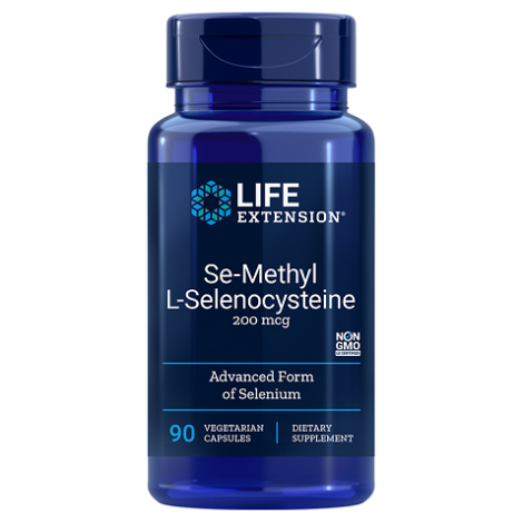 Se-Methyl L-Selenocysteine, 200mcg - 90 vcaps