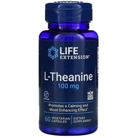 L-Theanine, 100mg - 60 vcaps