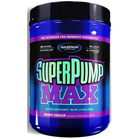 SuperPump MAX, Grape Cooler - 640g