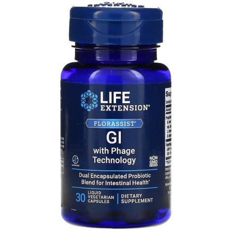 Florassist GI with Phage Technology - 30 liquid vcaps