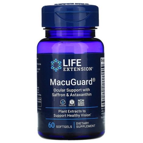 MacuGuard Ocular Support with Saffron & Astaxanthin - 60 softgels