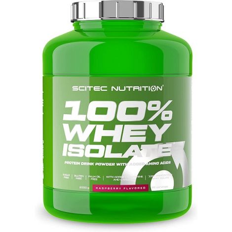 100% Whey Isolate, Raspberry - 2000g