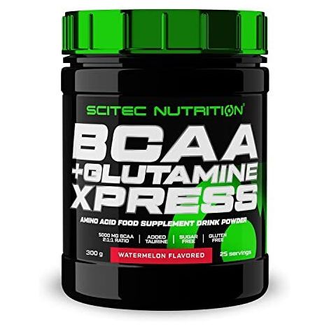BCAA + Glutamine XPress, Watermelon - 300g