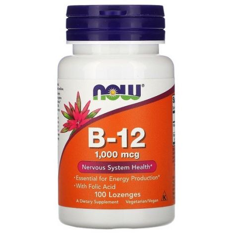 Vitamin B-12, 1000mcg - 100 lozenges