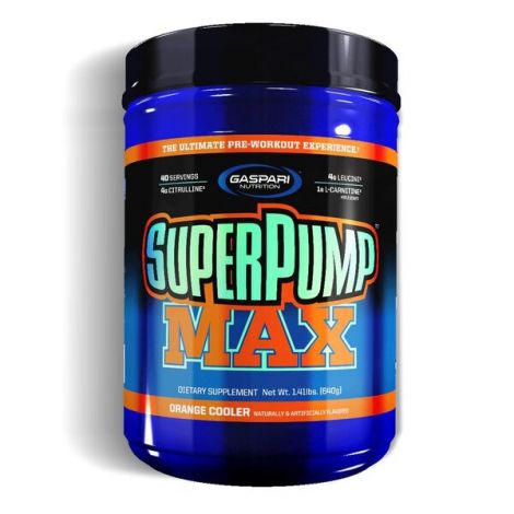 SuperPump MAX, Orange Cooler - 640g