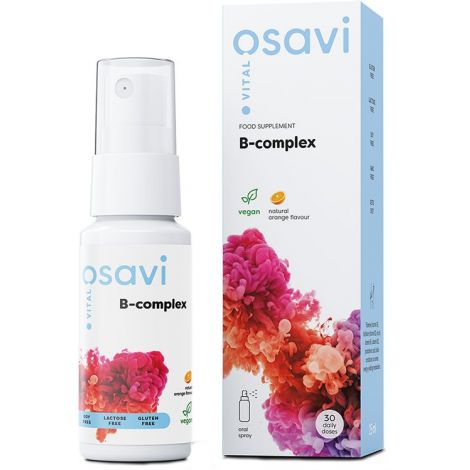 B-Complex Oral Spray, Orange - 25 ml.