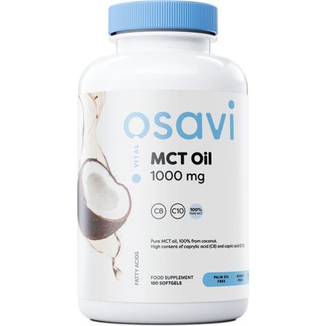 MCT Oil, 1000mg - 180 softgels