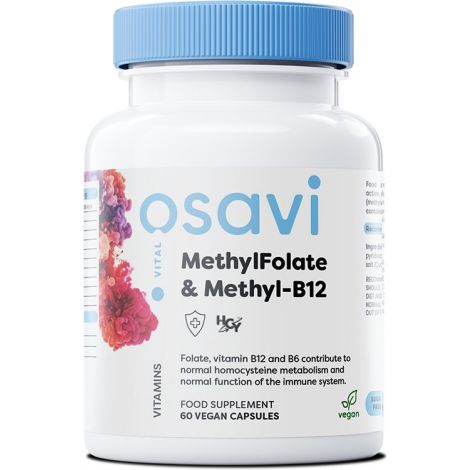 MethylFolate & Methyl-B12 - 60 vegan caps