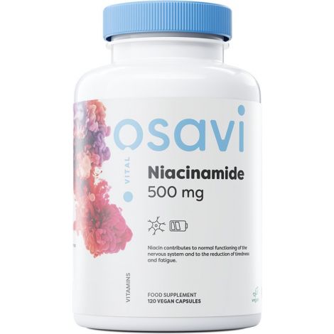 Niacinamide, 500mg - 120 vegan caps