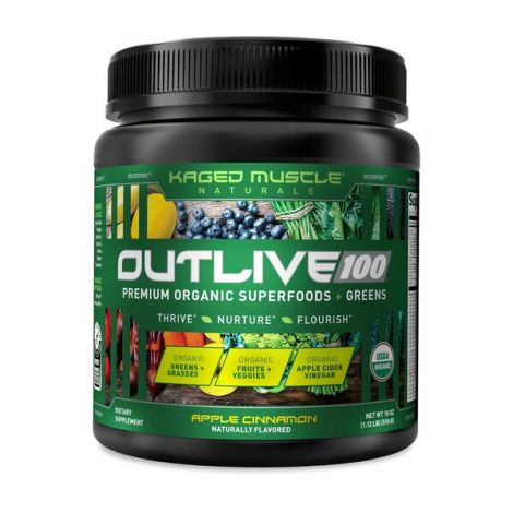 Outlive 100, Apple Cinnamon - 510g