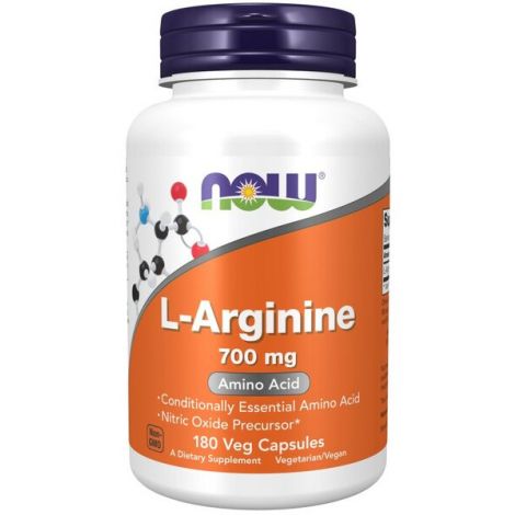 L-Arginine, 700mg - 180 vcaps