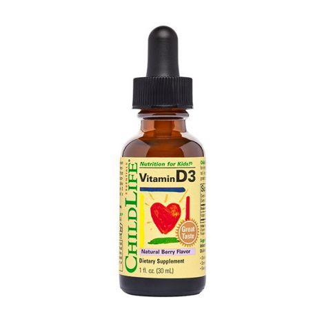 Vitamin D3, Natural Berry - 30 ml.