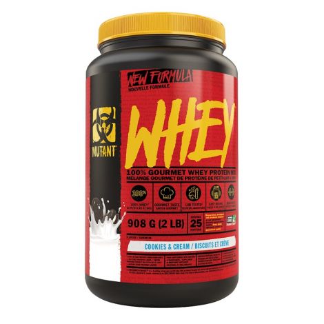 Mutant Whey, Cookies & Cream - 908g