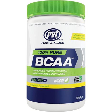 100% Pure BCAA, Pineapple - 315g