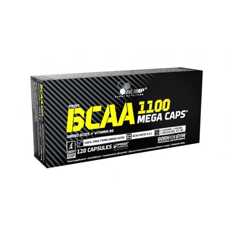BCAA 1100 Mega Caps - 120 caps