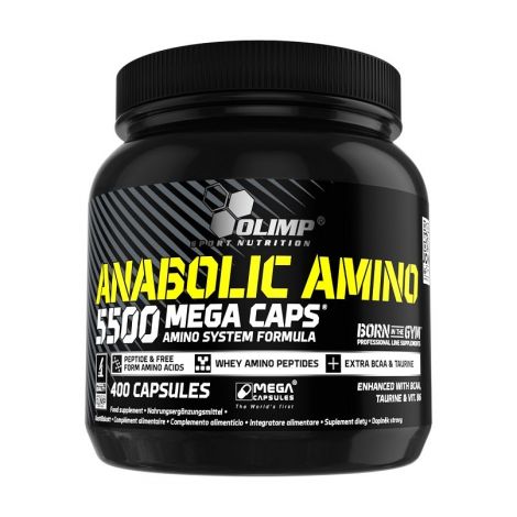 Anabolic Amino 5500, Mega Caps - 400 caps