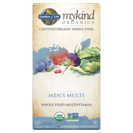 Mykind Organics Men's Multi - 60 vegan tabs