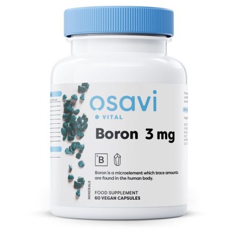 Boron, 3mg - 60 vegan caps