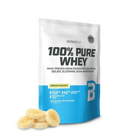 100% Pure Whey, Banana - 454g