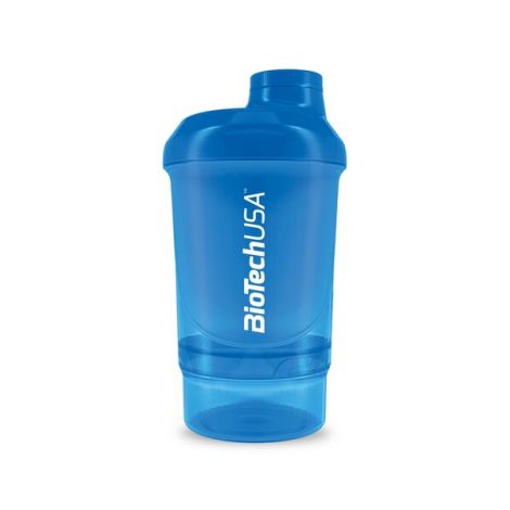 Wave+ Shaker, Blue - 300 ml. (+ 150 ml.)