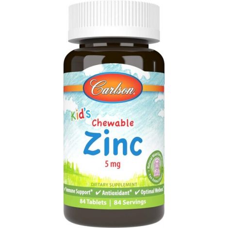 Kid's Chewable Zinc, Natural Mixed Berry - 84 tablets