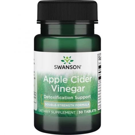 Apple Cider Vinegar, 200mg Double-Strength - 30 tabs