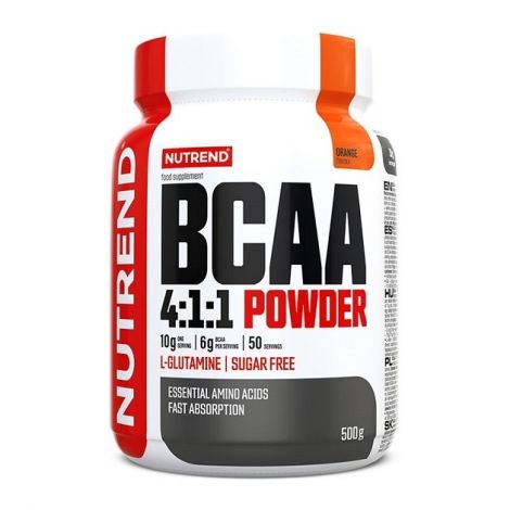 BCAA 4:1:1 Powder, Orange - 500g