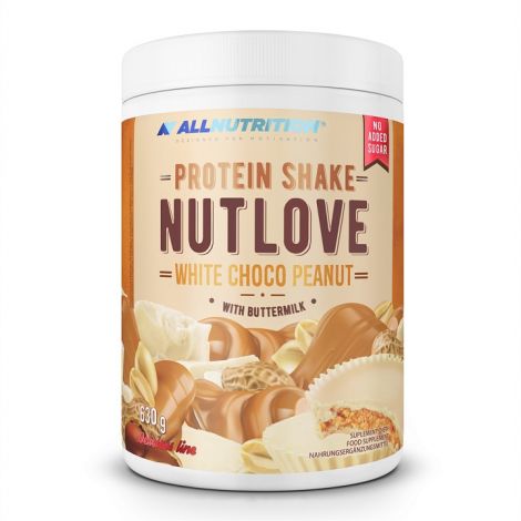 Nutlove Protein Shake, White Choco Peanut - 630g